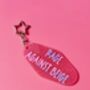 The 'Rage Against Beige' Sparkly Motel Keyring / Colour Lover Gift / Bold Statement Accessories / Funny Quote Keyring, thumbnail 6 of 8