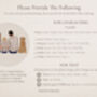 Personalised Family Print – Custom Illustration With Children And Pets, Names And Quote, thumbnail 2 of 12