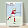 Personalised Rugby Print, thumbnail 2 of 3