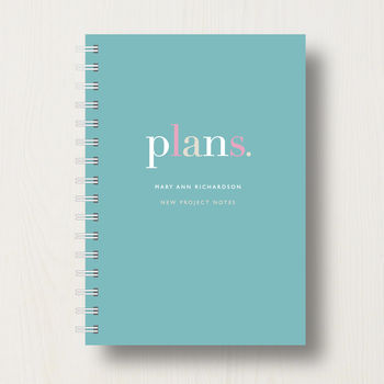 Personalised Home Or Work Planner Or Journal, 8 of 10