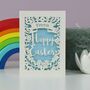 Personalised Papercut Happy Easter Card, thumbnail 5 of 8