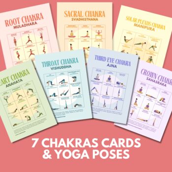 Chakra Yoga Card Set, 2 of 9