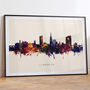 Limerick Ireland Skyline Cityscape Art Print, thumbnail 6 of 12