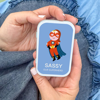 Little Legends | Personalised Keepsake Tins In 12 Illustrated Designs, 6 of 7
