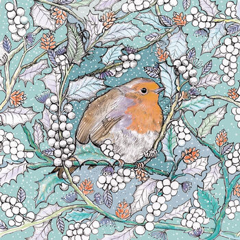 'Plump Robin' Print, 3 of 3