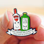 'Together In Spirits' Pin Badge Gift For Friend, thumbnail 1 of 5