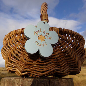Personalised Flower Girl Basket, 2 of 7