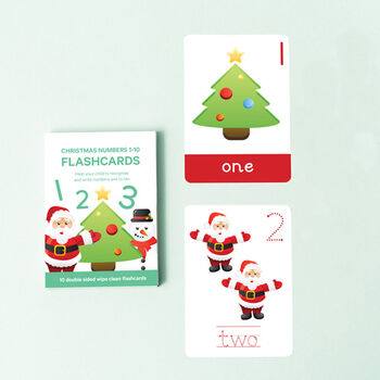 Christmas Number Flashcards, 6 of 6