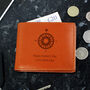 Personalised Tan Leather Wallet, thumbnail 2 of 3