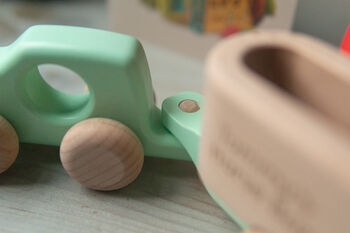 Personalised Wooden Car And Horse, 7 of 9