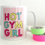 'Hot Gym Girl' Gym Mug, thumbnail 5 of 7