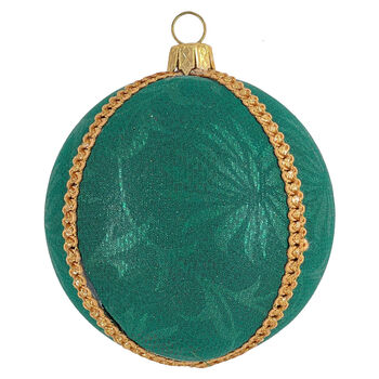 Upcycled Saree Secret Garden Bauble, 3 of 3