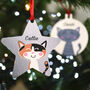 Personalised Cat Hanging Decoration, thumbnail 1 of 8