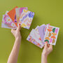 Set Of 10 Bright And Colourful Birthday Postcards, thumbnail 2 of 10
