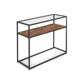 Glass Tabletop Console Table Side Table, 2 of 7