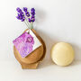 Natural Handmade Ayurvedic Lavender Vegan Soap, thumbnail 1 of 5