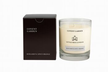 Little Miss Covent Bergamot And Spicy Orange Scented Candle, 4 of 5