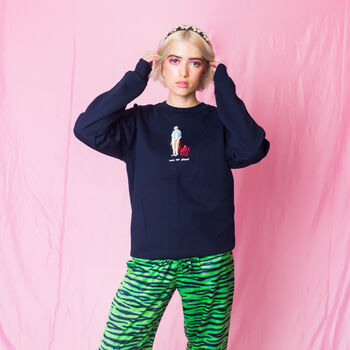 Save Our Planet Embroidered Sweatshirt, 8 of 8