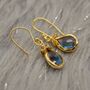 Labradorite Cute Dangle Silver Earrings, thumbnail 6 of 8