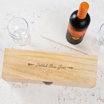 Personalised Graduation Wine Box, 4 of 7