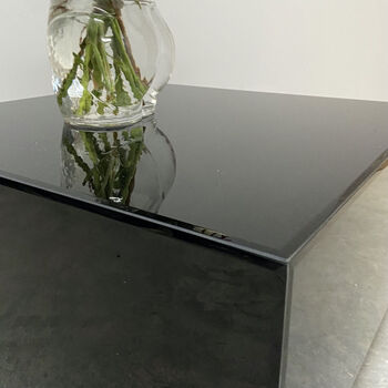 Black Mirror Cube Coffee Table, 2 of 5