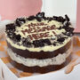 Personalised Cookies And Cream Brownie Cake, thumbnail 2 of 3