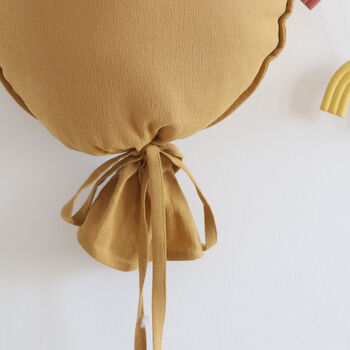 Personalised Fabric Nursery Balloon Wall Decor Cushion, 10 of 10