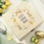 Personalised Easter Bunny Wooden Treat Box, thumbnail 1 of 5
