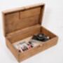 Personalised Handcrafted Wooden Memory Box, thumbnail 4 of 9