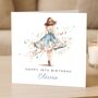 18th Birthday Card For Her Personalised, thumbnail 1 of 8