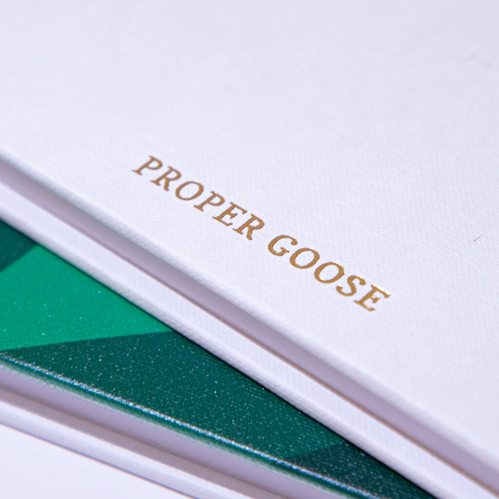 Personalised Art And Design Subject Hardback Notebook By Proper Goose