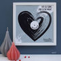 Personalised Love Is The Music Framed Print, thumbnail 6 of 7