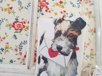 Fox Terrier Dog Fragranced Gift Sachet, 4 of 5
