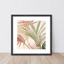 Tropical Palm Leaf Art Print, thumbnail 6 of 7