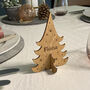 Personalised Christmas Tree Place Setting, thumbnail 1 of 6