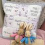 Personalised Bunny Memory Cushion**, thumbnail 6 of 10