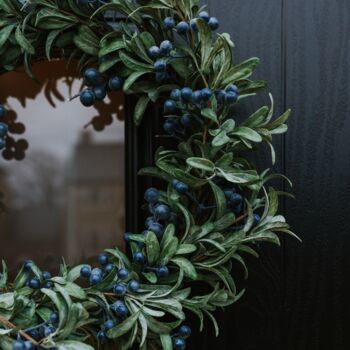 Blueberry And Mistletoe Wreath, 2 of 2