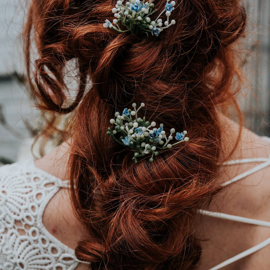 Piper Gypsophila Hair Pin By Gypsy Rose Vintage 