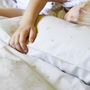 Grey Starry Sky Duvet Set In Cot Bed And Single, thumbnail 1 of 3
