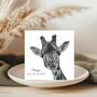 Mum You're The Best Giraffe Mum Card, thumbnail 1 of 5