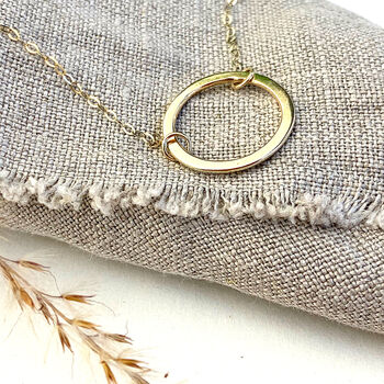 The 9ct Gold Helm Personalised Necklace, 5 of 5