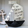 Personalised All Occasions Sail Boat Card, thumbnail 9 of 12