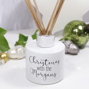 Personalised Family Christmas Reed Diffuser Gift Set, 10 of 11
