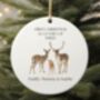 Personalised First Christmas As A Family Bauble, thumbnail 2 of 2