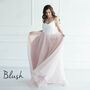 Black Maxi Tulle Skirt For Brides And Bridesmaids, thumbnail 4 of 12