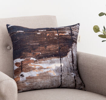 Wholesome Earthy Linen Cushion Cover, 2 of 2