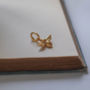Bumble Bee Charm In Solid Gold, thumbnail 3 of 5