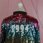 1989 Custom Sequin Jacket Rainbow Eras Tour, thumbnail 5 of 9