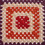 Giant Granny Square Blanket Easy Crochet Kit, thumbnail 2 of 10