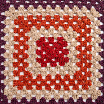 Giant Granny Square Blanket Easy Crochet Kit, 2 of 10